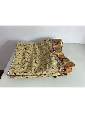 RLF Silk Valance French Floral Style Set of 4